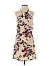 Stone Cold Fox Floral Tan Ivory Casual Dress Size Sm (1) - photo 1