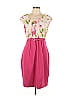 Connected Apparel 100% Polyester Pink Cocktail Dress Size 12 - photo 1