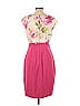 Connected Apparel 100% Polyester Pink Cocktail Dress Size 12 - photo 2