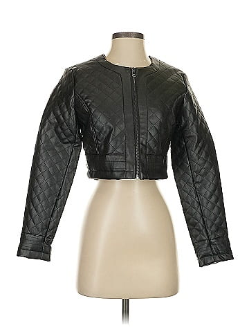 Venus Faux Leather Jacket (view 1)