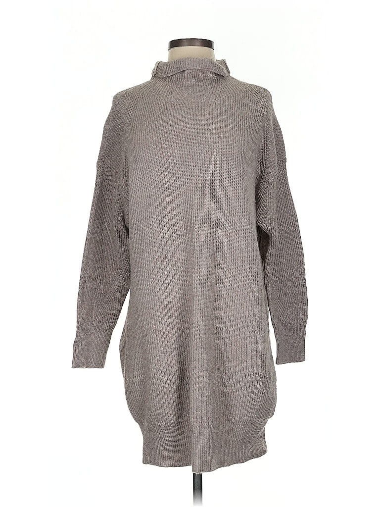 Aerie Turtleneck Sweater In Gray