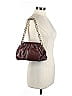 Urban Expressions Burgundy Brown Leather Shoulder Bag One size - photo 2