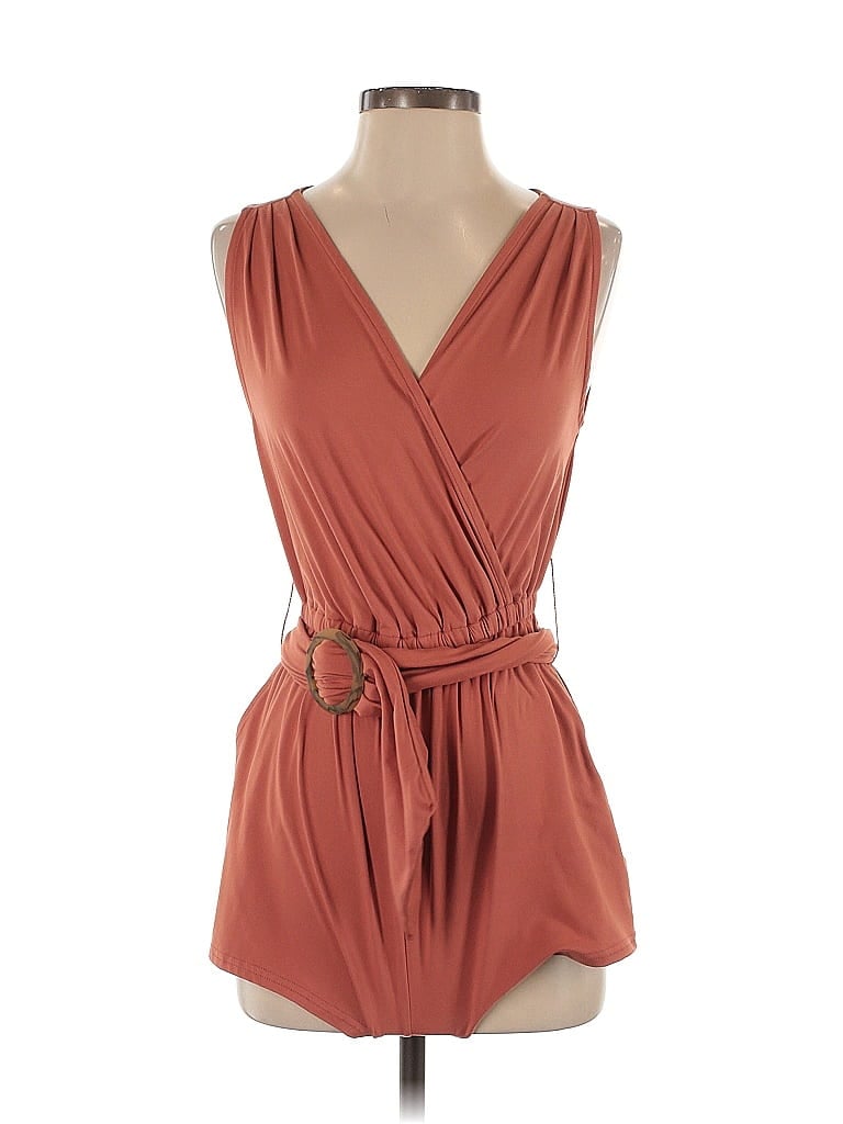 Click to view more detailed imagery on our partner's website Pre-owned Bb Dakota By Steve Madden Romper In Orange