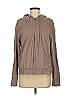 Pact 100% Cotton Brown Tan Zip Up Hoodie Size M - photo 1