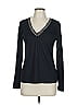 Akris Punto Black Long Sleeve T-Shirt Size 12 - photo 1