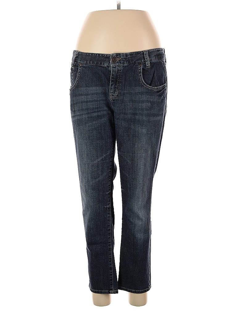 Assorted Brands Hearts Blue Jeans Size 10 - photo 1