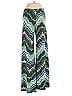 Veronica M. Chevron-herringbone Teal Casual Pants Size S - photo 1