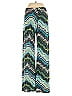 Veronica M. Chevron-herringbone Teal Casual Pants Size S - photo 2