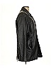 Kenneth Cole REACTION 100% Recycled Polyester Black Faux Leather Jacket Size M - photo 4