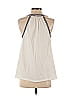 Soft Joie 100% Cotton Ivory White Sleeveless Blouse Size S - photo 2