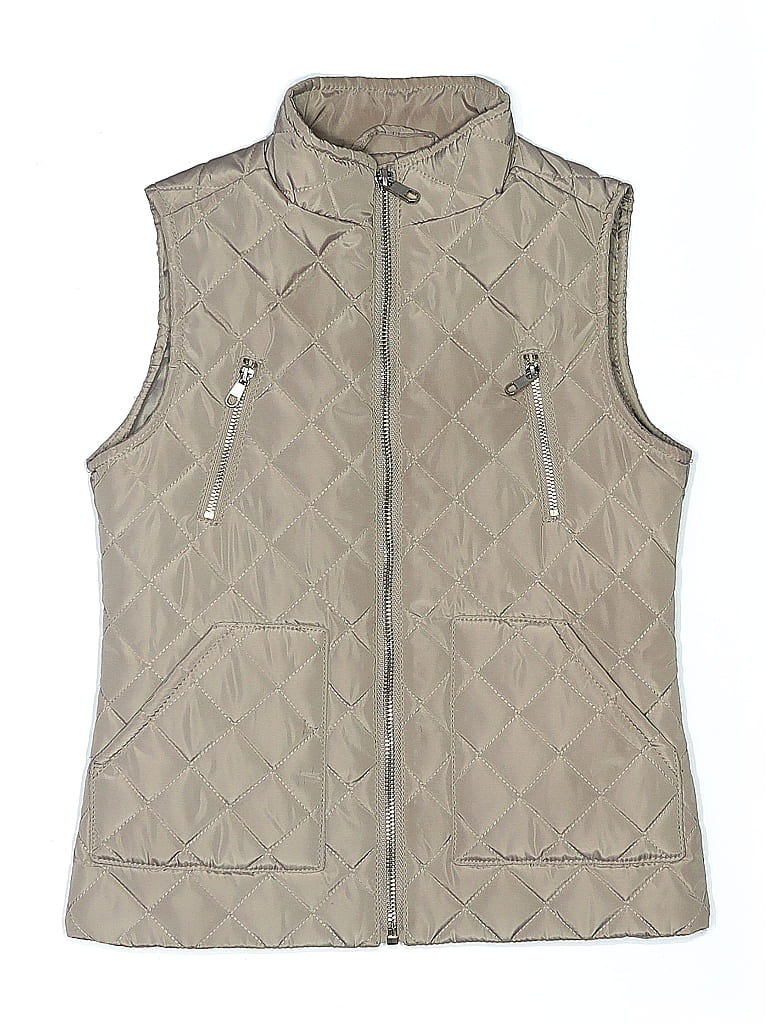 Pre-owned Copper Key Vest In Brown