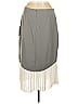 Eva Mendes by New York & Company Gray Casual Skirt Size 8 - photo 2