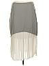 Eva Mendes by New York & Company Gray Casual Skirt Size 8 - photo 1