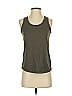 Adriano Goldschmied Green Brown Sleeveless T-Shirt Size S - photo 1