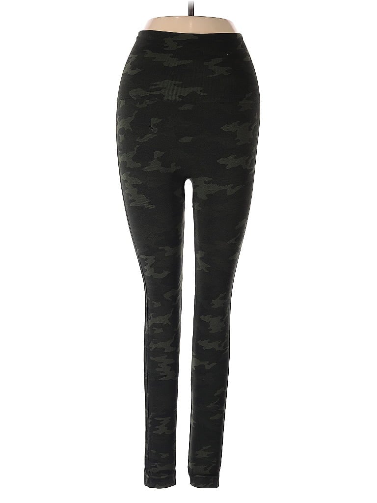 Pre-owned Spanx Active Pants In Black