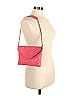 J.Crew 100% Leather Solid Pink Leather Clutch One size - photo 2