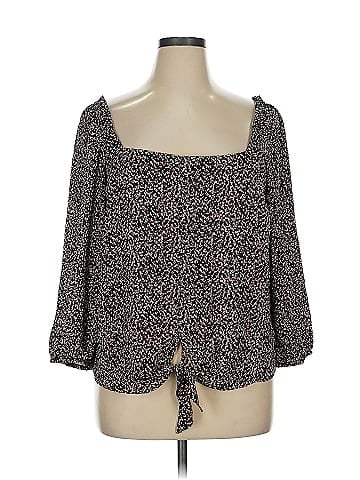 Collective Concepts 3/4 Sleeve Blouse (view 1)