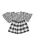 Just One You Made by Carter's Gray Short Sleeve Blouse 18-24 MO / 24 MO - photo 1