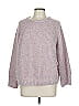 Xirena Tweed Pink Wool Pullover Sweater Size L - photo 1