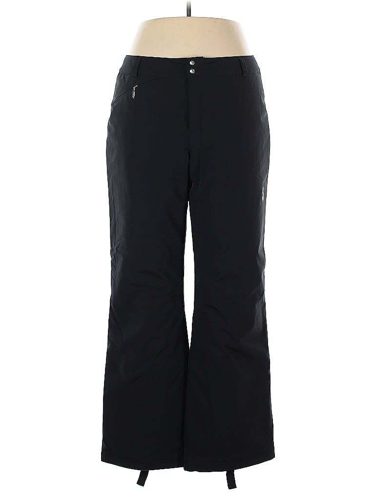 Spyder 100% Nylon Black Casual Pants Size 16 - photo 1