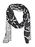 Unbranded Gray Black Scarf One size - photo 1