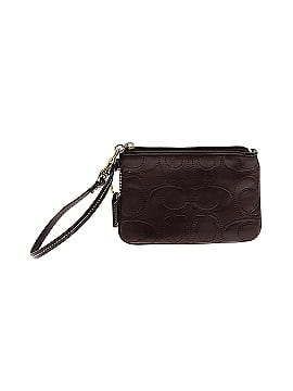 Coach Leather Wristlet