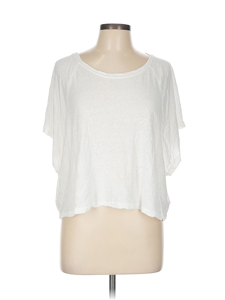 We the Free White Short Sleeve T-Shirt Size L - photo 1