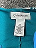 Catherines 100% Polyester Print Teal Casual Dress Size 2X - photo 6