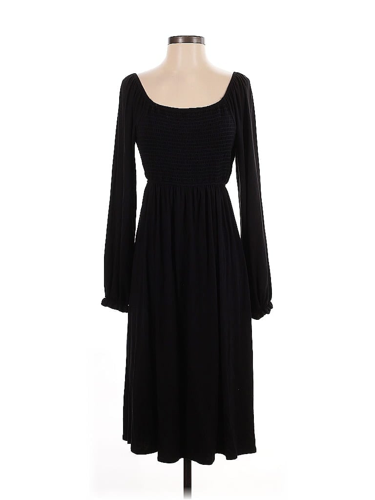 White Birch Black Casual Dress Size S - photo 1