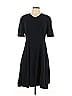 Giorgio Armani 100% Silk Solid Black Casual Dress Size EU (IT) 46 / US 10 - photo 1