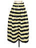 Eva Mendes by New York & Company 100% Polyester Stripes Yellow Casual Skirt Size 0 - photo 2