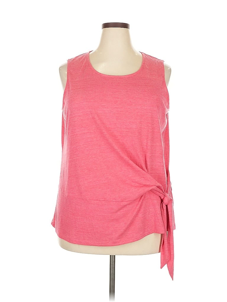 Foxcroft Pink Sleeveless Top Size 2X - photo 1