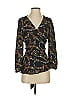 Ann Taylor LOFT 100% Polyester Black 3/4 Sleeve Blouse Size S - photo 1