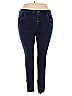 Universal Standard Solid Blue Jeggings Size 22 - photo 1