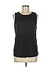 Ann Taylor Factory 100% Rayon Black Sleeveless Blouse Size M - photo 1