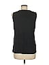 Ann Taylor Factory 100% Rayon Black Sleeveless Blouse Size M - photo 2