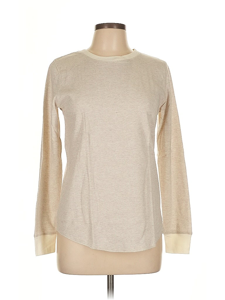Cuddl Duds Tan Long Sleeve T-Shirt Size L - photo 1
