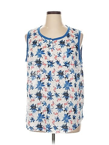 Kate and Sam Sleeveless T-Shirt (view 1)