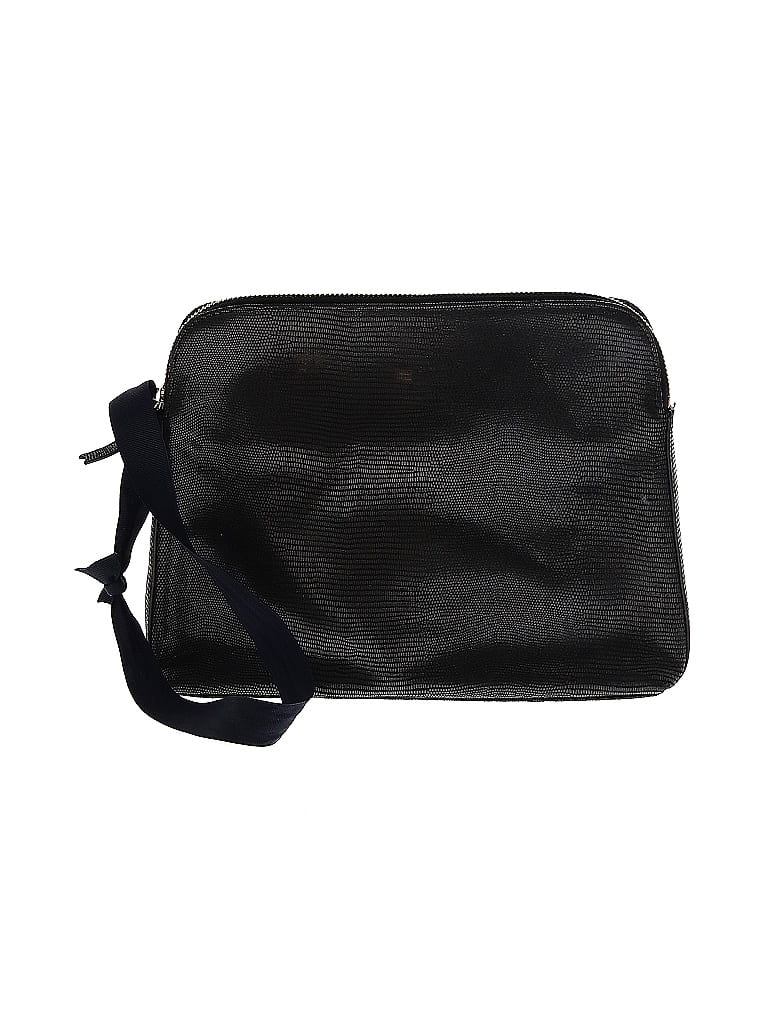 India Hicks 100% Leather Black Leather Wristlet One size - photo 1