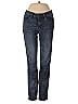 Paige Chevron-herringbone Blue Jeans Size 25 waist - photo 1