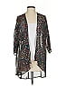 Lularoe 100% Polyester Gray Kimono Size S - photo 1