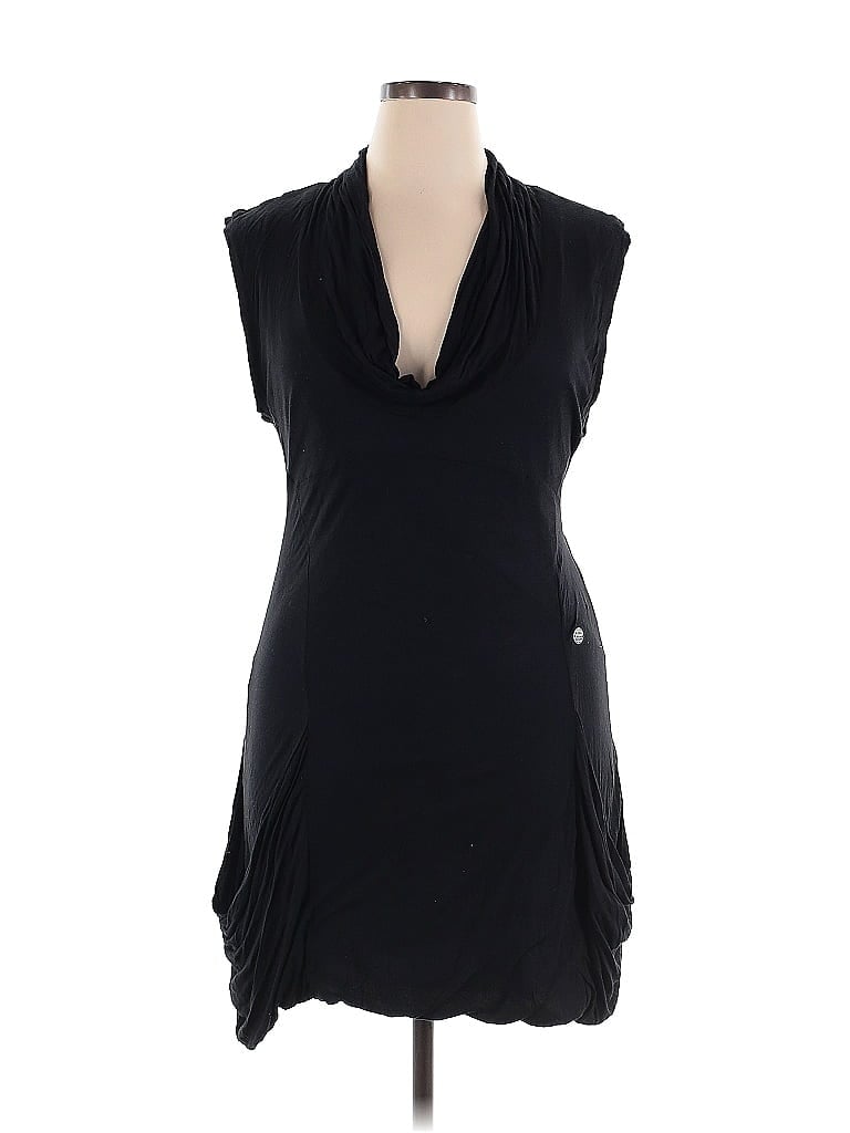 Diesel 100% Viscose Black Cocktail Dress Size XL - photo 1