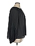 Johnny Was 100% Polyester Black Long Sleeve Blouse Size XL - photo 4