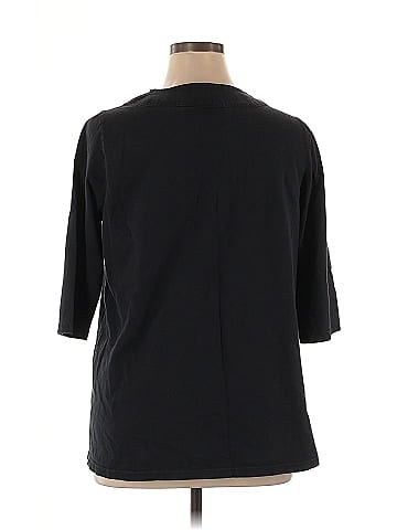 Liz & Me 3/4 Sleeve Blouse (view 2)