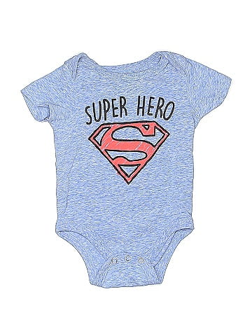 Superman Short Sleeve Onesie (view 1)
