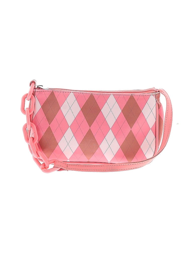 Unbranded Argyle Pink Shoulder Bag One size - photo 1