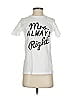 Assorted Brands White Short Sleeve T-Shirt Size S - photo 1