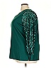 Belle By Kim Gravel Green 3/4 Sleeve Top Size 3X - photo 5