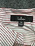 Lulus 100% Cotton Stripes Ivory Long Sleeve Blouse Size XS - photo 6