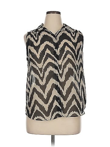 AB Studio Sleeveless Blouse (view 1)
